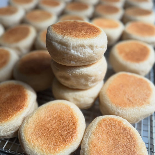 Bi-Weekly CSB: Sourdough English Muffins