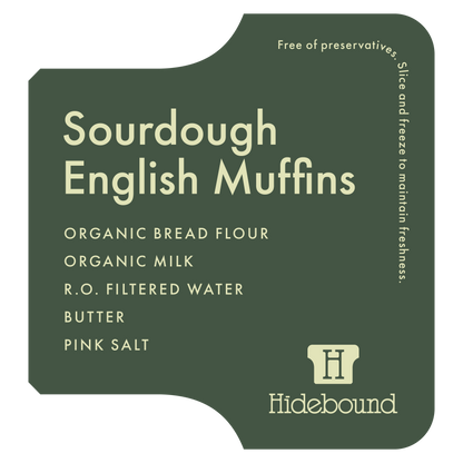 Sourdough English Muffins